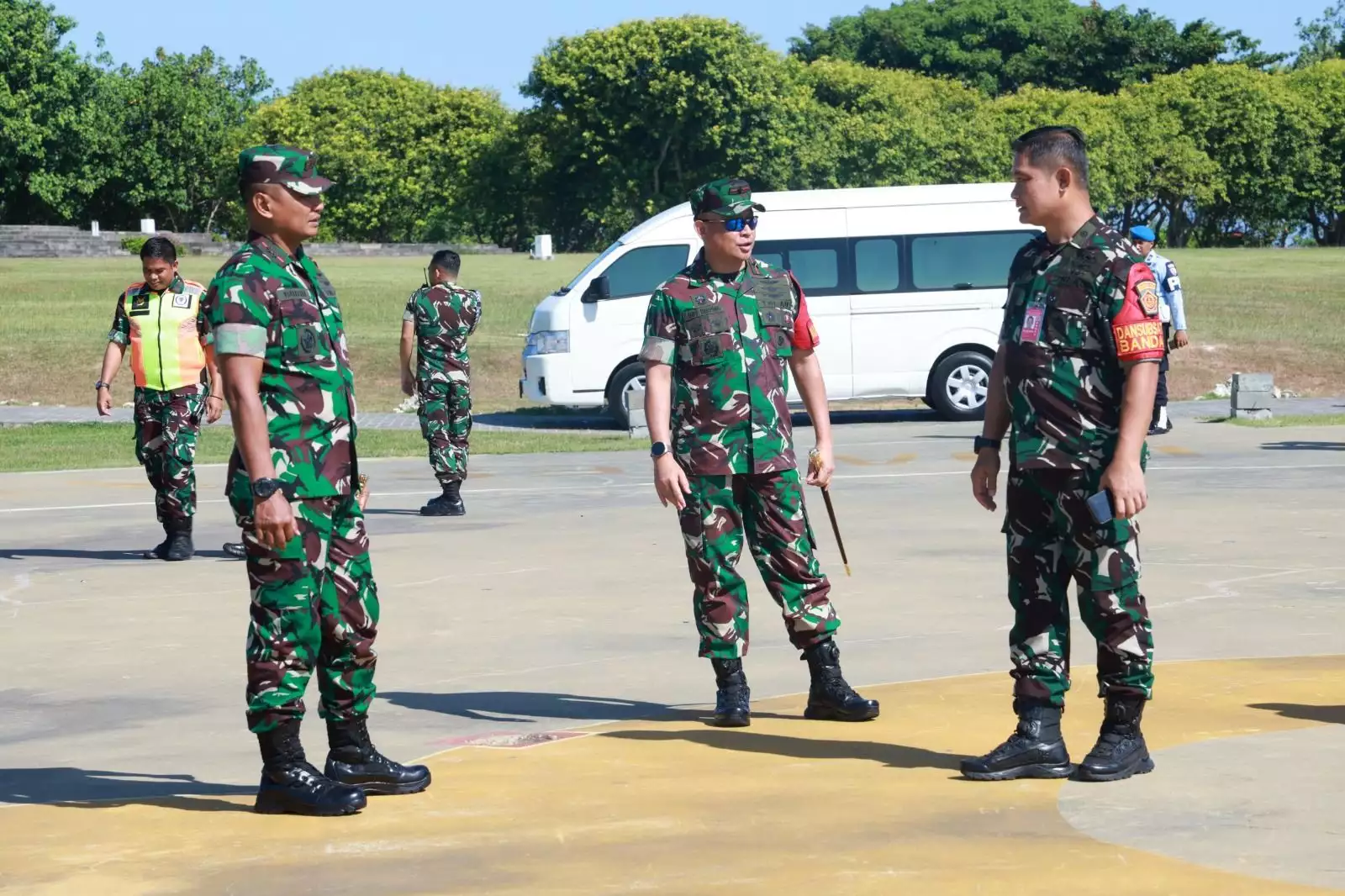 Danlanud I Gusti Ngurah Rai Dampingi Pangkoopsud II Tinjau Kesiapan ...